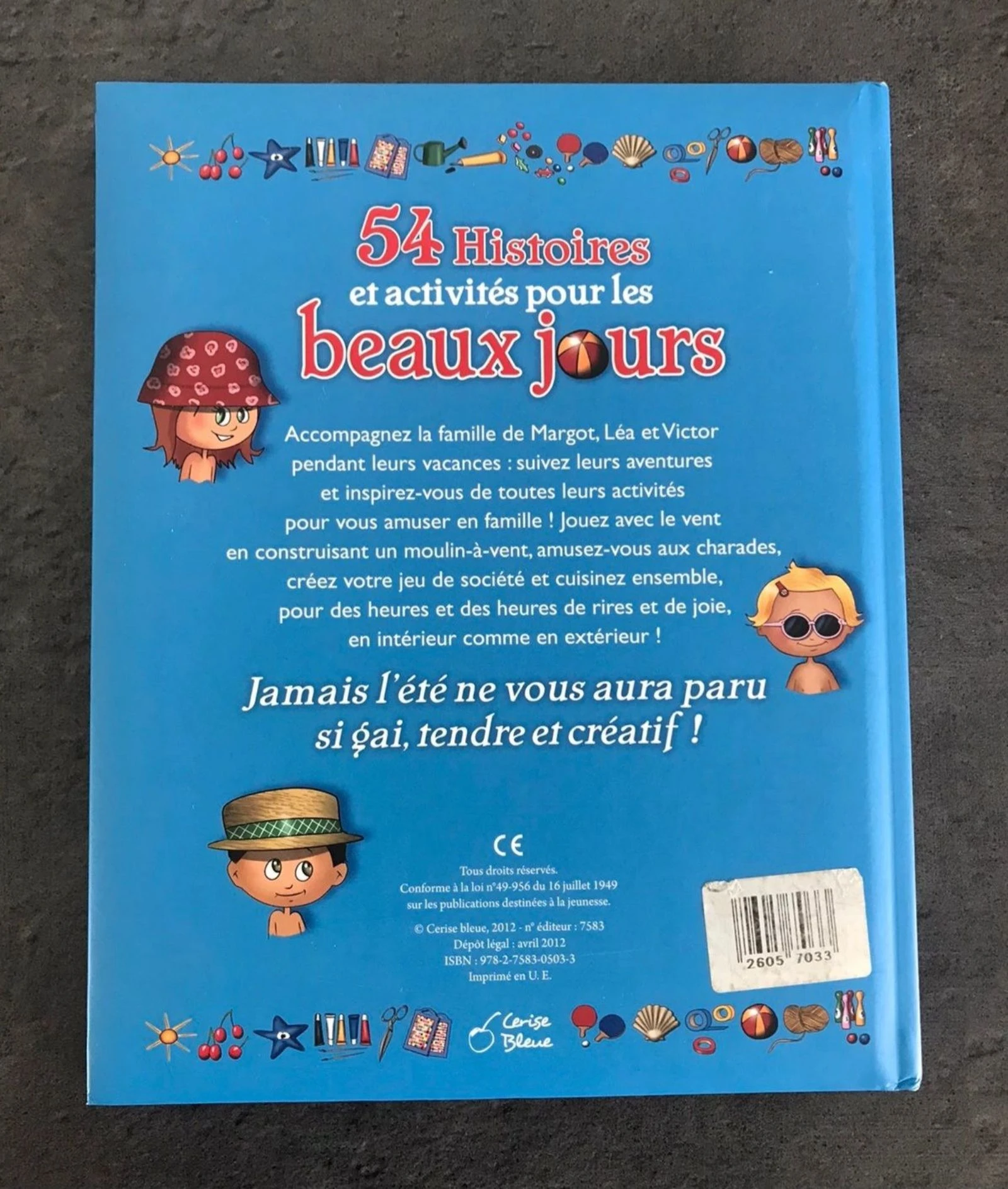 📚 Libro "54 Historias y actividades para los días soleados" - Cerise Bleue📚 – photo 3